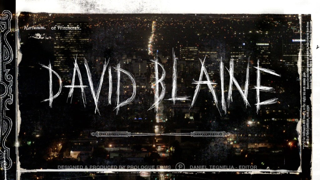 David Blaine: Real or Magic – Show&nbsp;Opening